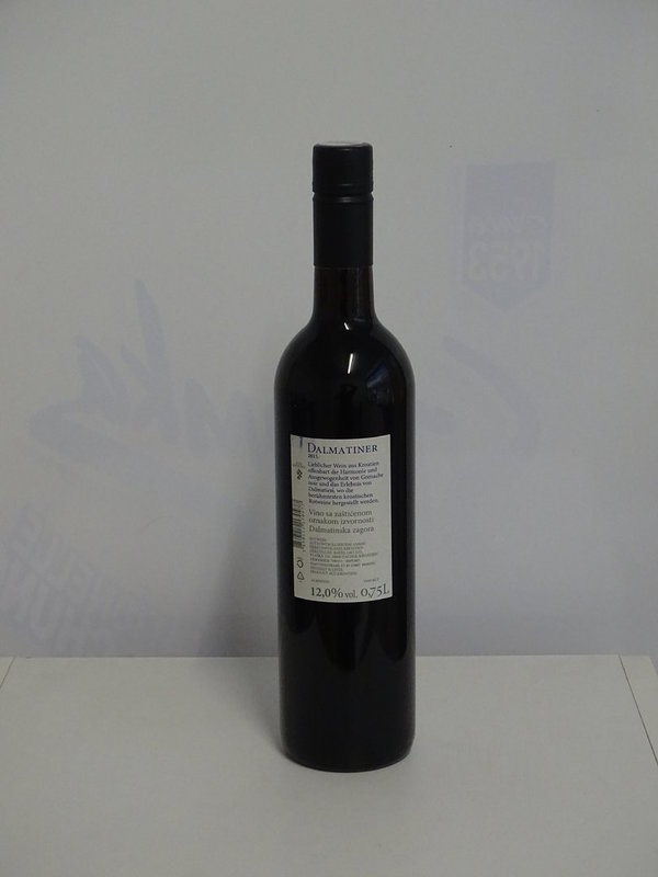 Dalmatiner Rotwein lieblich 0,75l Badel kvalitetno vino