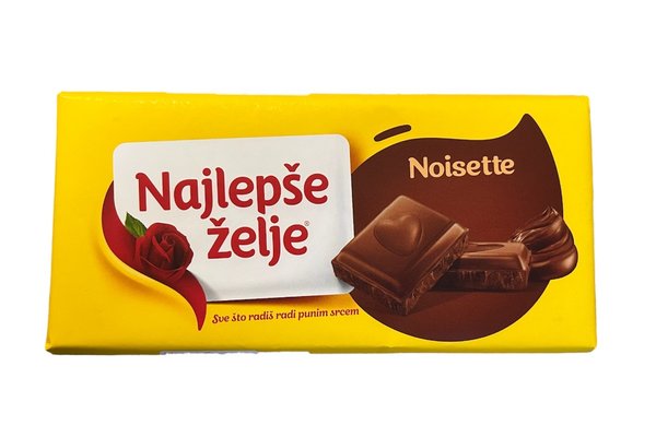 Najlepse Zelje Noisette Schokolade 85g